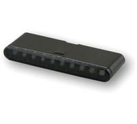 Highsider Stripe-Run, Indicatori di direzione a LED in sequenza male Nero