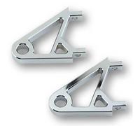 Highsider CNC, supporto per fari XS male Cromato