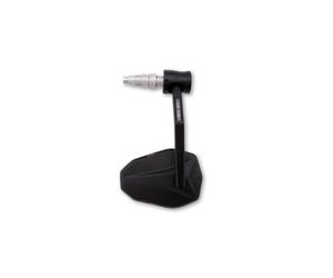 HIGHSIDER VICTORY RIM Specchietto laterale del manubrio con indicatore di direzione/spia di posizione a LED, nero