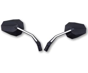 Highsider X3, Specchio retrovisore con luce di posizione a LED male Nero