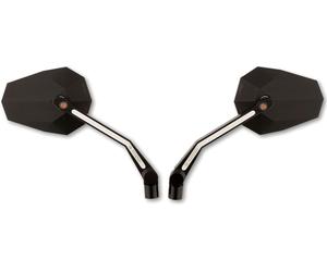 Highsider X4, Specchio con indicatore di direzione/luce di posiz male Nero
