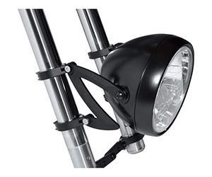 HIGHSIDER Z-STYLE - Portalampada CNC per 35 - 37 mm, colore: Nero