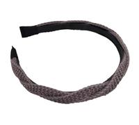HighSkull - Fascia sottile per capelli da donna, semplice, lavorata a maglia, per lavare il viso, accessorio per lo styling dei capelli da donna