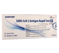 Hightop TEST ANTIGENICO RAPIDO COVID-19 HIGHTOP AUTODIAGNOSTICO DETERMINAZIONE QUALITATIVA ANTIGENI SARS-COV-2 IN TAMPONI NASALI MEDIANTE IMMUNOCROMATOGRAFIA