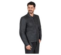 Highway 1 Giacca in pelle Rider uomo nero, taglia 48