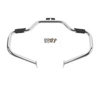 Highway Crash Bar Per FL Softail 2000-2017 Slim Fat Boy Per Deluxe Per Cross Bones Springer Classic Motorcycle Mustache Highway Protezione Motore(Chrome)