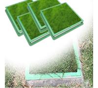 Highway & Dock Coperture quadrate per fosse settiche, coperture invisibili per pozzetti da incasso per aree residenziali e parcheggi, set di coperchi per esterni 61 x 61 cm (4 pezzi)