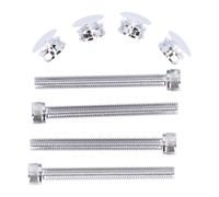Highway Hawk, kit di supporto per bisaccia. Cromo Suzuki: pre-09 M 800 Intruder,