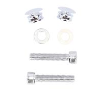 Highway Hawk, kit di supporto per bisaccia. Cromo Yamaha: pre-99 XV 535 Virago 3