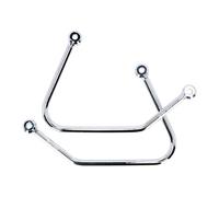 Highway Hawk, kit di supporto per bisaccia. Cromo Yamaha: XVS 650 Drag Star Clas