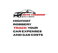 Highway Robbery Track Your Car Expenses & Gas Costs: Simple Logbook to Record Odometer Readings, Gas Fill-Ups & Total Costs