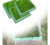 Highway Septic Tank Covers - Confezione da 3 coperture da incasso per pozzetti per aree residenziali e parcheggi, 61 x 61 cm, design invisibile