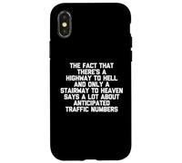 Highway To Hell vs. Stairway to Heaven - Divertente detto novità Custodia per iPhone X/XS