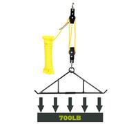 Highwild, Kit di sospensione e sollevamento, accessori per la caccia ai cervi, regalo perfetto per la caccia della selvaggina, 317,5 kg