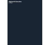 Highworth Executive Notebook: College ruled, 108 pages, 8.5x11 notebook for business meetings, entrepreneurship, work, and school.