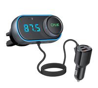 HiGi® T78 - Trasmettitore FM accendisigari Lettore MP3 + Caricatore rapido USB (30W)