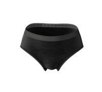 Higienic Pants Slip Mestruali Donna Impermeabili -Lavabili e Riutilizzabili per Ciclo in Cotone Traspirante -Uso combinato con assorbente monouso -Protezione Antifuga Giorno/Notte (Nero,4) -Vita media