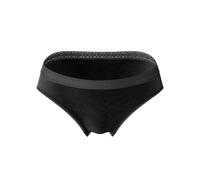 Higienic Pants Slip Mestruali Donna Impermeabili-Lavabili e Riutilizzabili per Ciclo in Cotone Traspirante-Uso Combinato con Assorbente monouso-Protezione Antifuga Giorno/Notte (Nero,4)-Vita Bassa