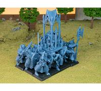 Higlands Miniature Chevaliers de Gallia Cavalieri 3D Stampati Pélerins