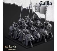 Higlands Miniature Chevaliers de Gallia Jeunes Chevaliers - Stampa 3D