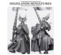 Higlands Miniature Chevaliers de Gallia Sir Jaume 3D Stampato 28mm 32mm