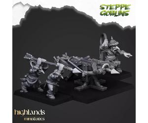 Higlands Miniature Orchi E Goblin Baliste Steppe In Miniatura 3D Stampata