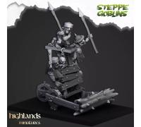 Higlands Miniature Orchi E Goblin Steppe Roller Stampato In 3D 28mm 32mm