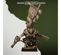 Higlands Miniature - Uomini Ratti - Signore della Guerra - Opzioni - 3D Pr