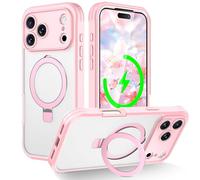 HIGLYCASE Custodia per iPhone 17 Pro Max costruita con pellicola protettiva per lo schermo/protezione della fotocamera, supporto magnetico invisibile [compatibile con MagSafe], copertura integrale a