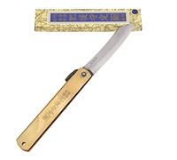 HIGO NO KAMI Coltello Tascabile Pieghevole Giapponese Aogami Warikomi Lama 8.5 cm Fatto a Mano in Giappone da Nagao Kanekoma