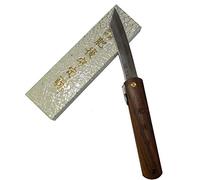 HIGO NO KAMI Coltello Tascabile Pieghevole Giapponese Lama VG-10 Manico in Legno di Iron Fatto a Mano in Giappone da Nagao Kanekoma