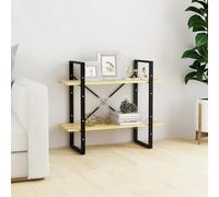 Higsose Libreria a pavimento, decorazione per interni, design elegante e classico, colore giallo, 80 x 30 x 70 cm