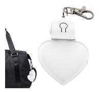 higyee Keychain a forma di cuore a forma di cuore, portachiavi LED LED a di | Pendente delle borse,La borsa deve avere le borse a luce della luce notturna al di Glow Heart per le