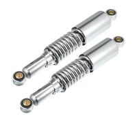 Hihaha Ammortizzatore Posteriore per Moto per Honda CB400ss / Sospensioni Posteriori ad Aria con Molle/Metallo Resistente / 1 Coppia Tono Argento