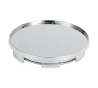 Hihaha Coprimozzo Universale per Cerchi Auto/Coprimozzi Cerchi in Lega/per la Maggior Parte delle Auto/Plastica a Scatto 68mm 2.68" OD / 1 Pezzo Cromo Argento