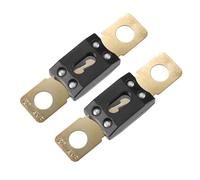 Hihaha Fusibile ad alta corrente 120A / Fusibile ANM per CD audio per auto, moto, barca/Lega di zinco resistente / 2 pezzi