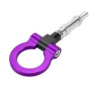 Hihaha Gancio di traino/Gancio di traino anteriore universale per paraurti auto/Anello girevole in metallo resistente per Honda S2000 2000-2009, per Honda FIT 20.4cm 1 pezzo Viola