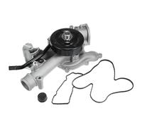 Hihaha Pompa dell'Acqua No.53021380AL/5302137AB con Kit di Cinghie in Gomma per Chrysler Aspen/Pompa dell'Acqua Interna del Motore/Resistente / 1 Set Tono Argento