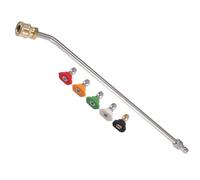 Hihaha Prolunga per idropulitrice con ugelli per spruzzo/Estensione esterna per idropulitrice per asta di prolunga per auto, moto, bicicletta / 30 gradi / 1 set
