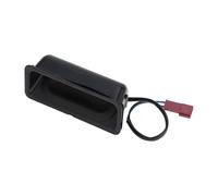 Hihaha Pulsante Sblocco Cofano Bagagliaio Per BMW E82 06-13 1pc | Per BMW E88 E90 E91 E92 E93 E60 E61 E84 E70 E71 E72, Nero, Plastica, Metallo, 10.7x3.5cm, 22cm, 2 Pin, 51248168035
