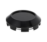Hihaha Tappo Coprimozzo Universale per Cerchi Auto/Coprimozzi Cerchi/per la Maggior Parte delle Auto/Plastica a Scatto 76 mm 2.99" OD / 1 Pezzo Nero