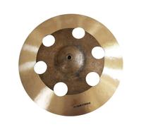 HiHat Piatti B20 Piatto Professionale Fatto A Mano A 6 Fori Da 14 Pollici Per Accessori Strumenti A Percussione Batterista(Type3)