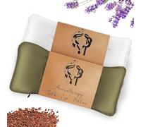 Hihealer Set di 2 maschere per occhi di seta, per dormire, yoga, spa, meditazione, impacchi umidi e freddi, cura di sé