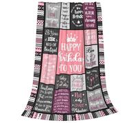 HiHELLOH Regali cristiani per donne Fede, donne ispiratrici, morbide coperte religiose donne/uomini, spirituale personalizzato adulti/bambini 101,2 x 127,2 cm