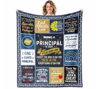 HiHELLOH Regali principali per le donne, regali di apprezzamento principale per le donne, coperta principale 152,4 x 127 cm, regali per presidi scolastici, regali principali per la settimana di