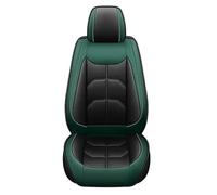 HIIAW Kit Coprisedile PU Coprisedile Universale A Copertura Totale Per Civic Per City Per CRV Per CRZ Per Accord Per Elysion Per Fit Per Jade Per Jazz(Black Green 5 Seat)