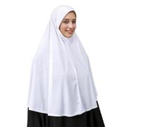 Hijab Chiffon Donna Musulmana, Hijab In Chiffon Morbido Come La Seta - Hijab In Chiffon Islamico Moderno Per Donna da donna per hajj e umrah abaya con berretto hijab, 64x99 cm