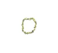HiJet Bellissimo braccialetto in vesuvianite per realizzare gioielli bilanciamento energia positiva armonia fortuna yoga meditazione Reiki unico autentico, 8 inch, Pietra Calcite Pietra