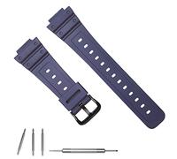 Hijiawee Cinturino di ricambio per orologio Casio G-Shock GA-110/120/300/700 GD-100/120/350 DW-5600/5900/6900 GW-M5610 Cinturino in silicone per orologio Gshock (blu)