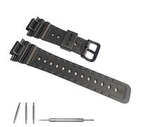 Hijiawee Cinturino di ricambio per orologio Casio G-Shock GA-110/120/300/700 GD-100/120/350 DW-5600/5900/6900 GW-M5610, cinturino in silicone per Gshock, colore: nero